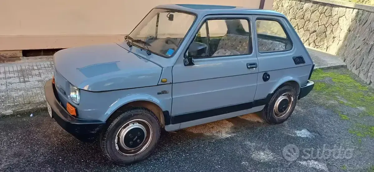 Usata Fiat 126 24 CV (17 kW) 1986 Blu Utilitaria