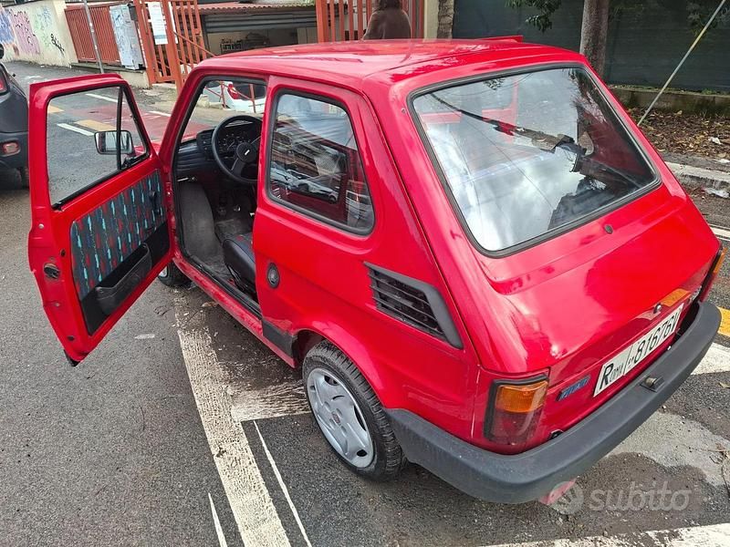 Usata Fiat 126 24 CV (17 kW) 1989 Rosso Utilitaria