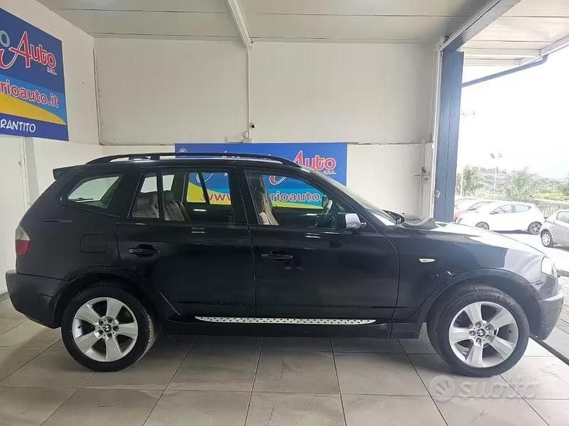 Usata BMW X3 150 CV (110 kW) 2005 Nero SUV