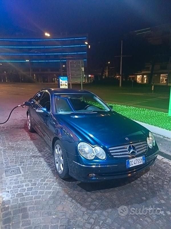 Usata Mercedes CLK240 2002 Blu Coupé
