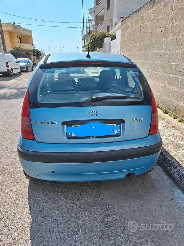 Usata Citroën C3 60 CV (44 kW) 2002 Blu Utilitaria