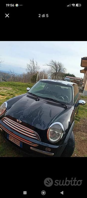 Usata Mini One D 75 CV (55 kW) 2004 Nero Utilitaria
