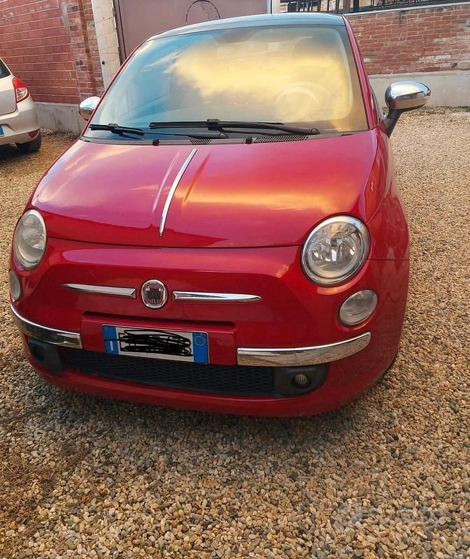 Usata Fiat 500 2010 Rosso Berlina