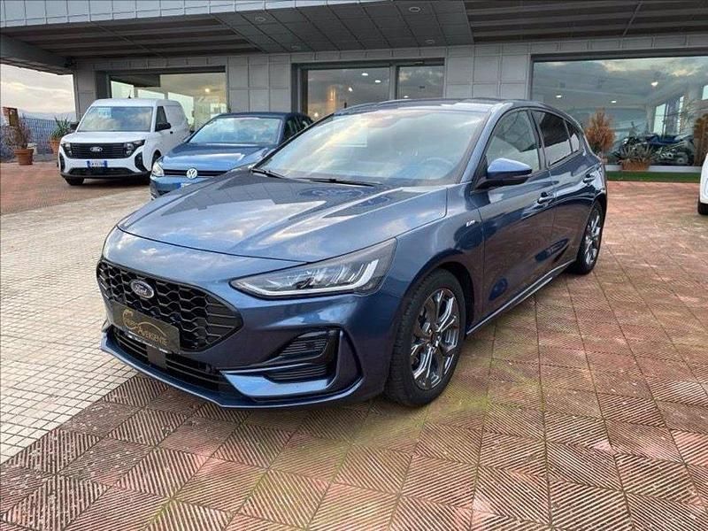 Usata Ford Focus ST-Line 125 CV (91 kW) 2023 Blu Berlina