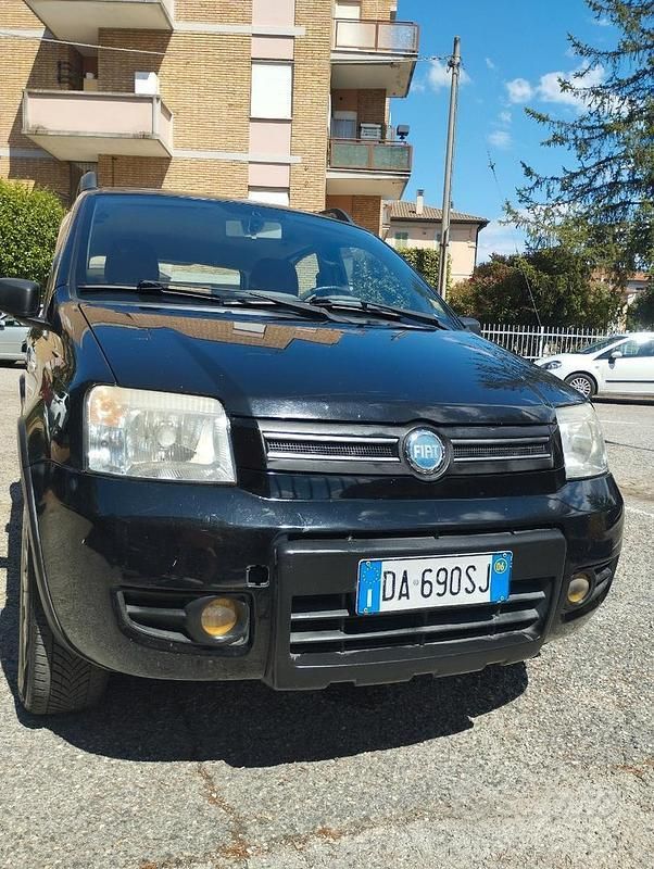 Usata Fiat Panda 50 CV (36 kW) 2006 Nero Utilitaria