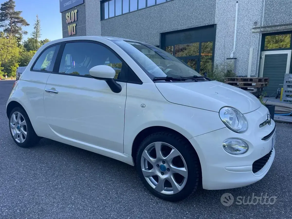 Usata Fiat 500 69 CV (50 kW) 2019 Bianco Berlina