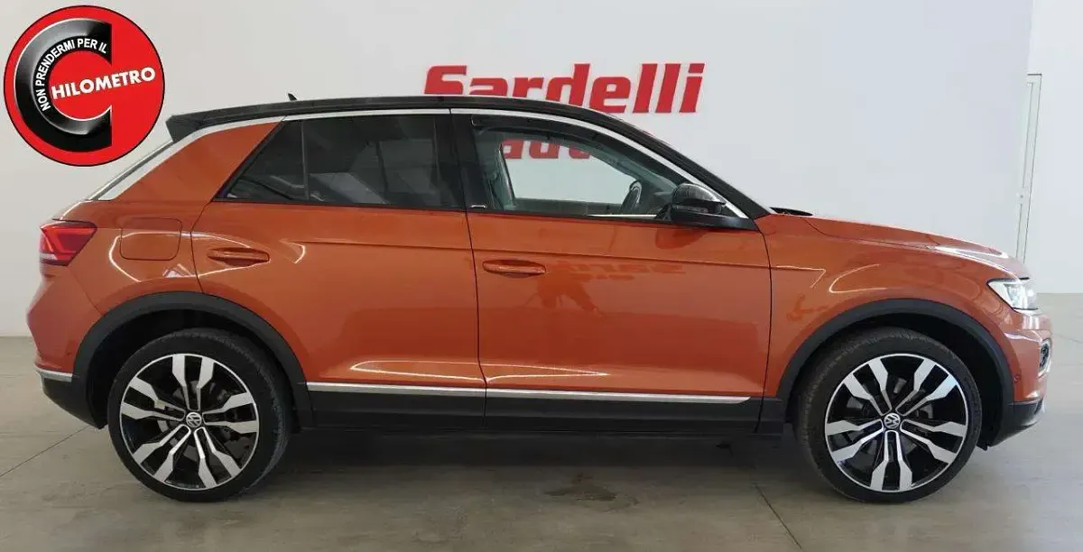 Usata VW T-Roc Advance 150 CV (110 kW) 2017 Arancio tetto nero SUV