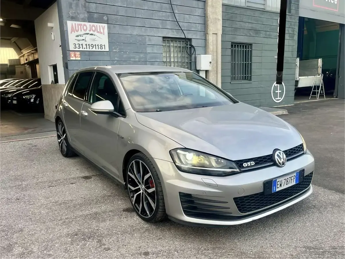 Usata VW Golf VII GTD 184 CV (135 kW) 2014 Grigio Berlina