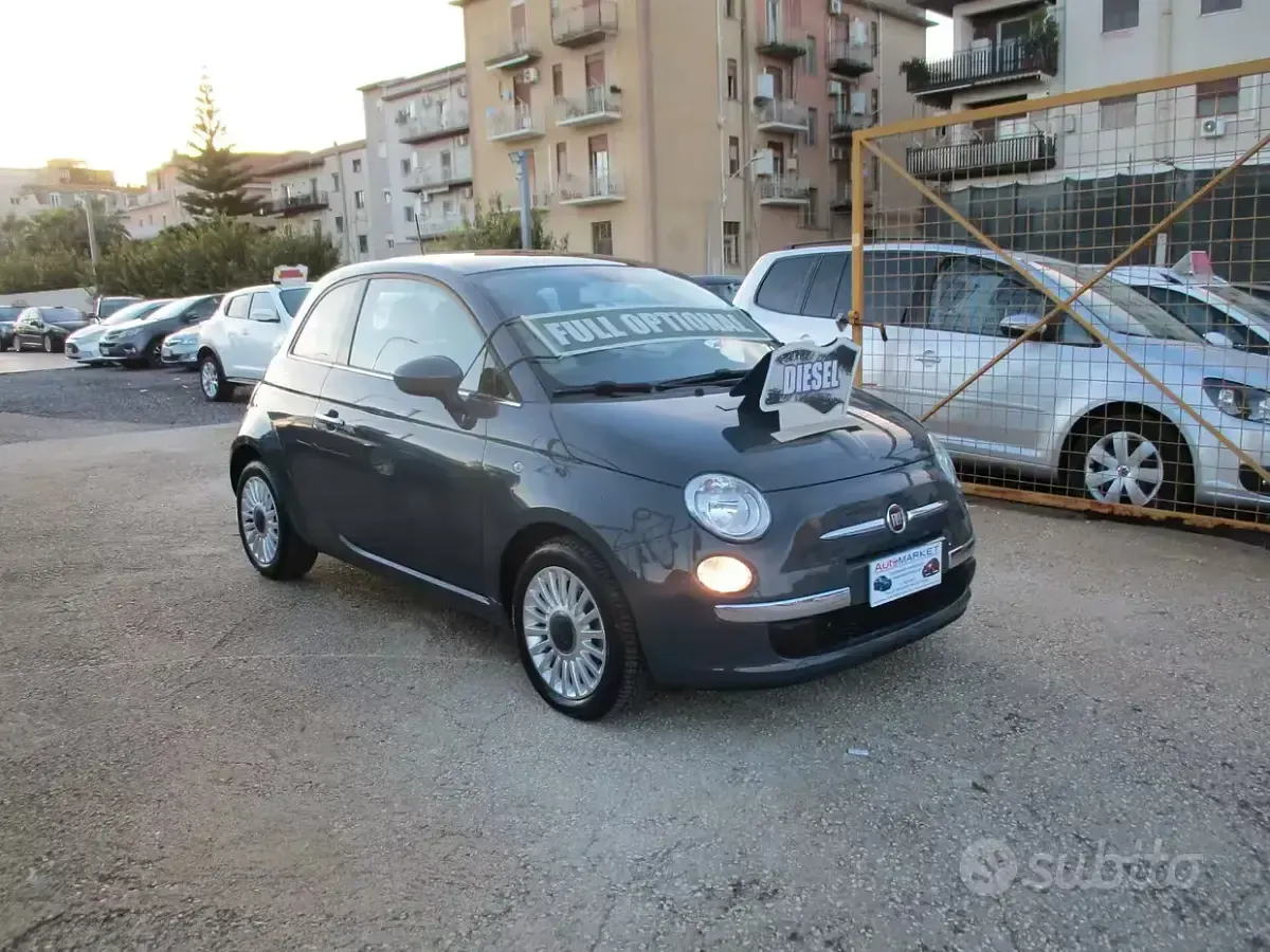 Usata Fiat 500 Lounge 95 CV (69 kW) 2013 Grigio Berlina