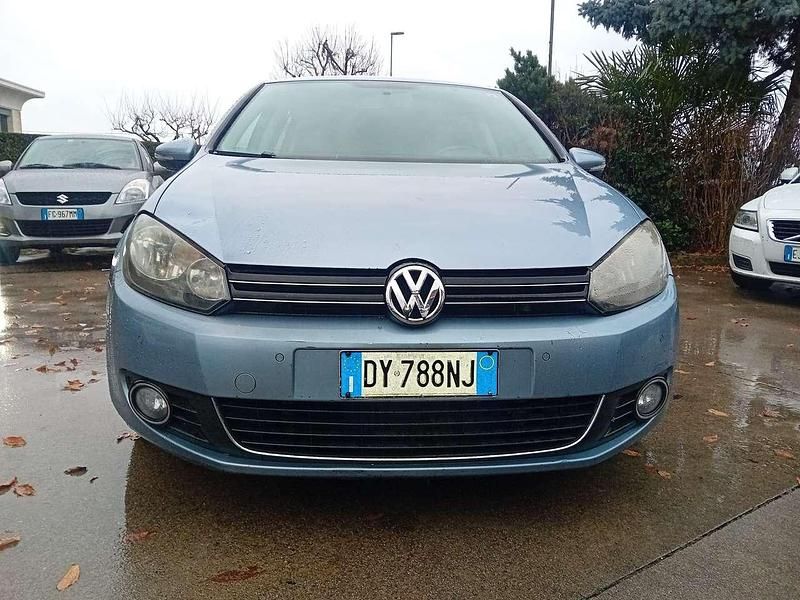 Blu/azzurro Usata 2009 VW Golf VI Highline Due volumi | 3450 € (Super prezzo) - Immagine 1/4
