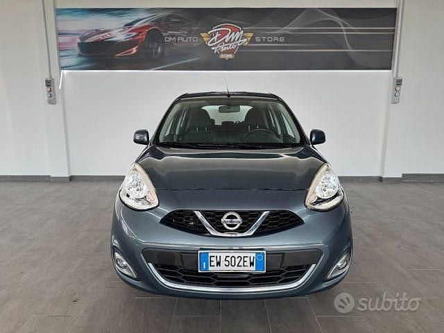 Usata Nissan Micra Tekna 80 CV (58 kW) 2014 Grigio Utilitaria