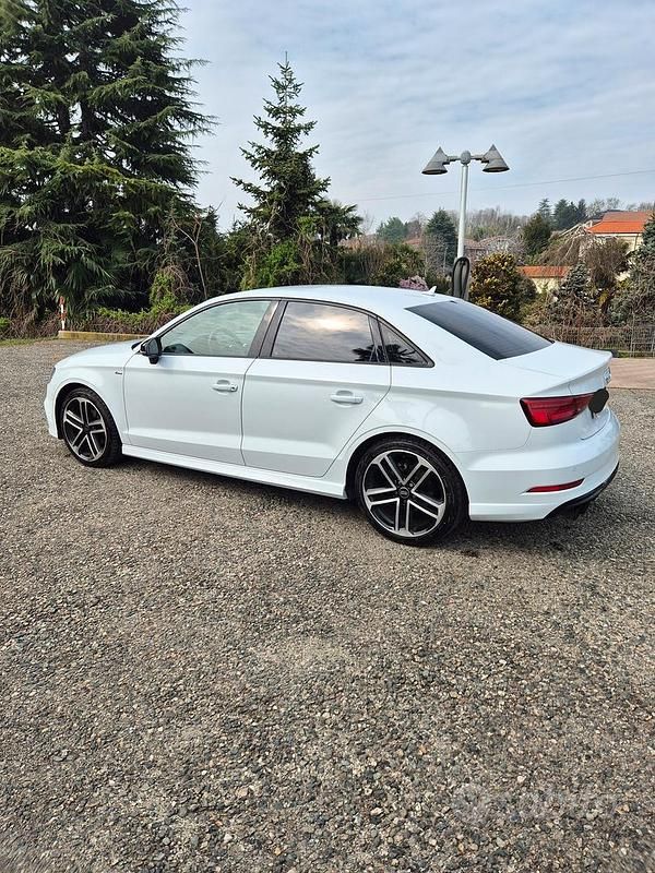 Usata Audi A3 Sport 150 CV (110 kW) 2017 Bianco Berlina