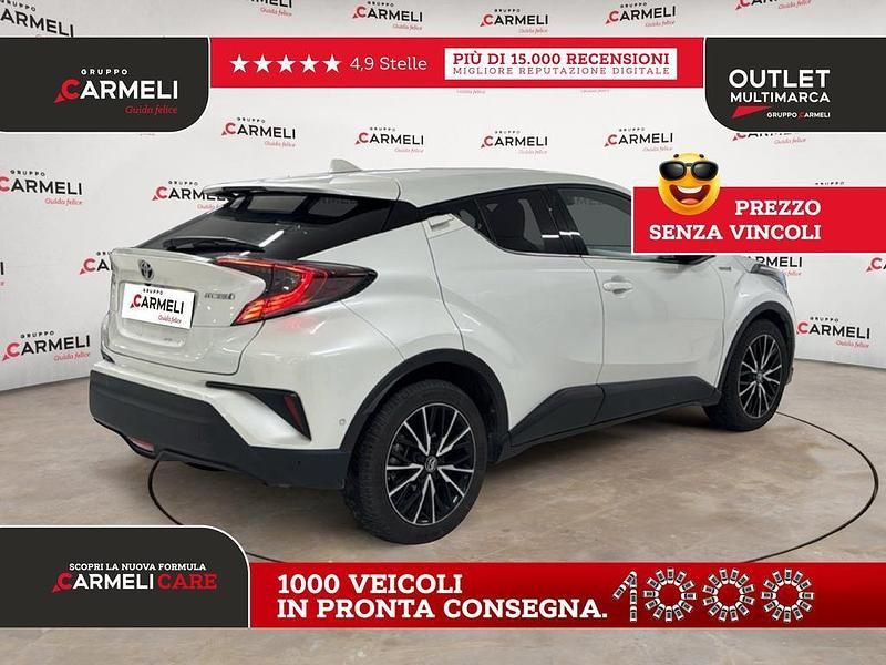 Usata Toyota C-HR Lounge 122 CV (89 kW) 2018 Bianco SUV