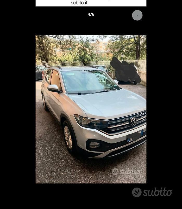 Usata VW T-Cross 110 CV (80 kW) 2023 Grigio SUV