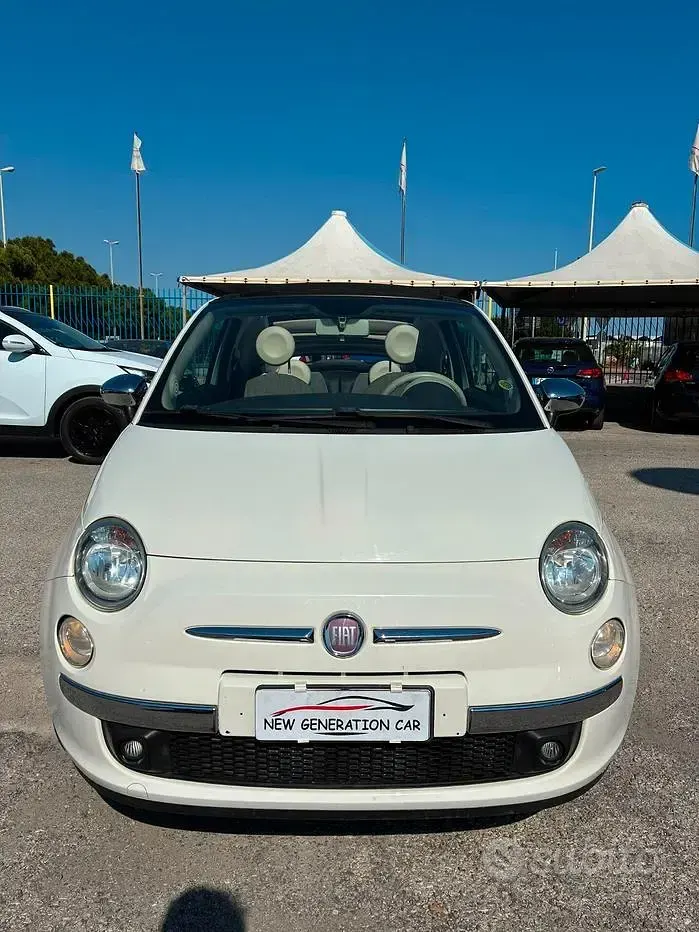Usata Fiat 500C Lounge 69 CV (50 kW) 2012 Cabrio