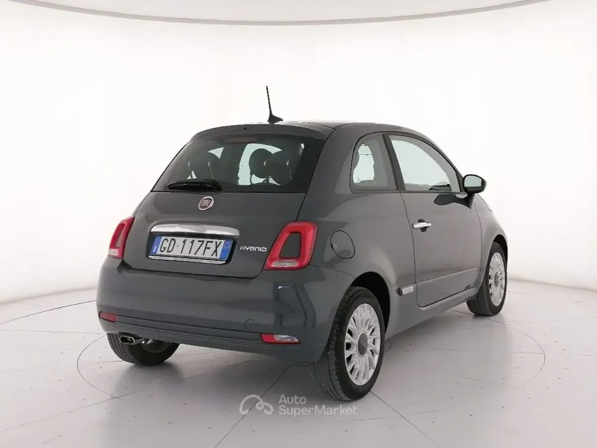 Usata Fiat 500 Lounge 70 CV (51 kW) 2020 Grigio Berlina