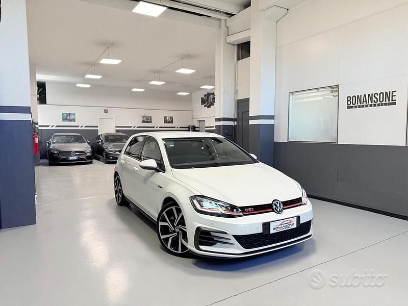 Usata VW Golf VII GTI 245 CV (180 kW) 2019 Bianco Berlina