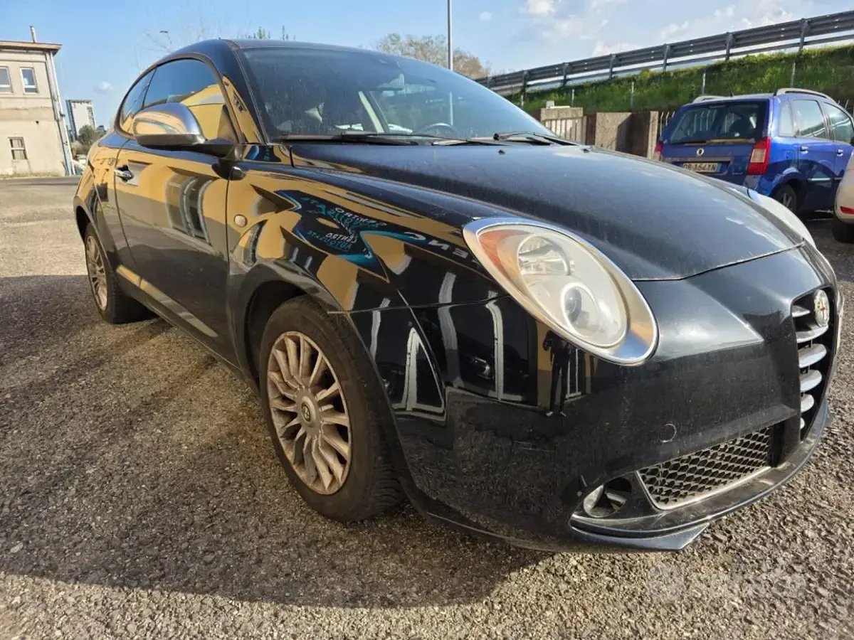 Usata Alfa Romeo MiTo Progression 85 CV (62 kW) 2013 Nero Utilitaria