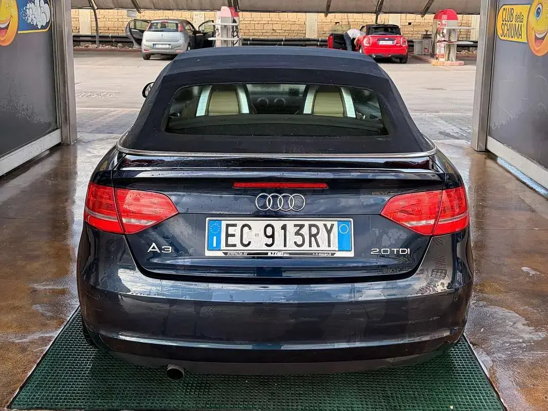 Usata Audi A3 Cabriolet Attraction 140 CV (102 kW) 2010 Blu/azzurro Cabrio