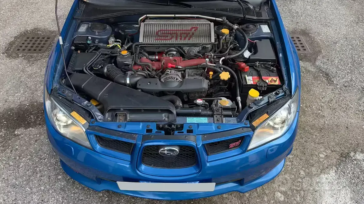 Usata Subaru Impreza 280 CV (205 kW) 2006 Blu Berlina