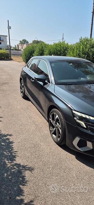 Usata Audi A3 S-Line 2021 Grigio Berlina