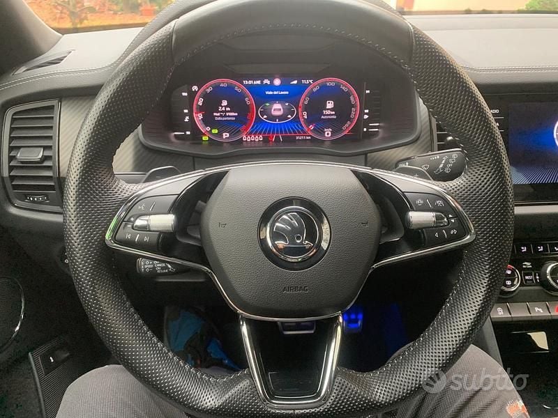 Usata Skoda Kodiaq SportLine 150 CV (110 kW) 2022 Blu SUV