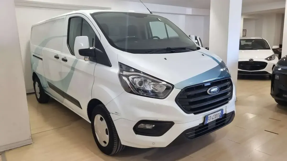 Usata Ford Transit Custom 131 CV (96 kW) 2018 Bianco Furgone