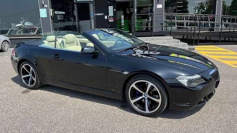 Usata BMW 650 Cabriolet 367 CV (269 kW) 2006 Nero Cabrio