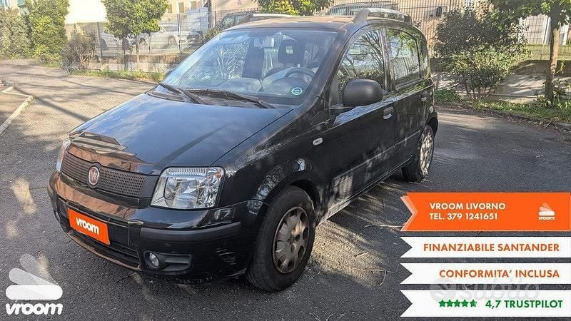 Usata Fiat Panda Active 69 CV (50 kW) 2011 Nero Utilitaria