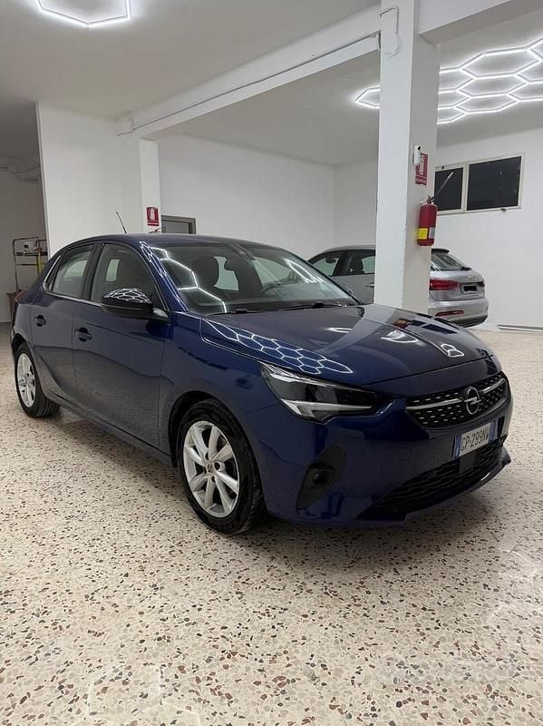 Usata Opel Corsa Elegance 100 CV (73 kW) 2021 Blu Utilitaria