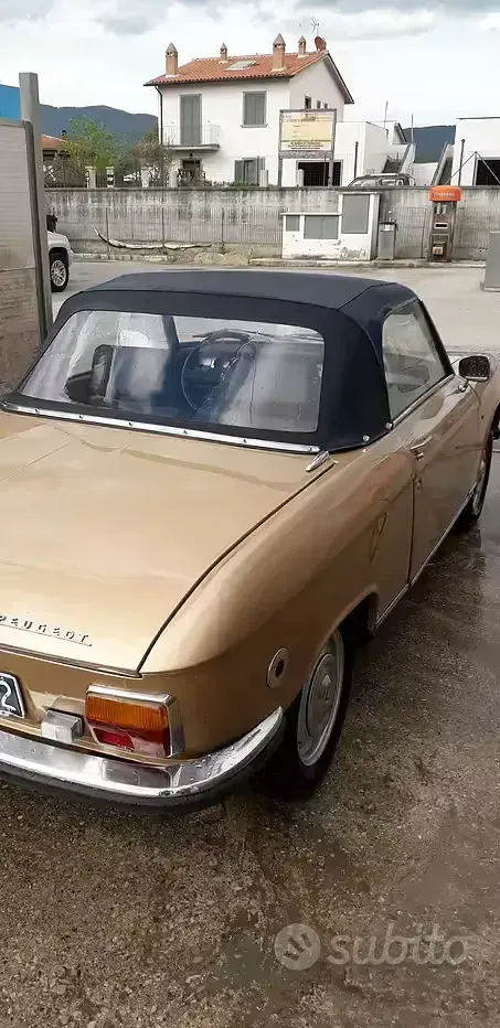 Usata Peugeot 304 S 1970 Giallo Cabrio