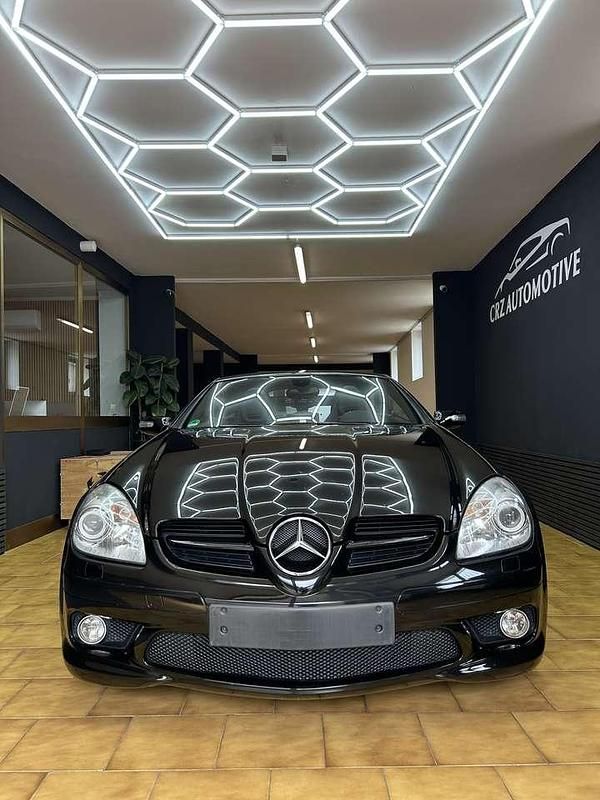 Usata Mercedes SLK350 AMG 272 CV (200 kW) 2004 Nero Cabrio