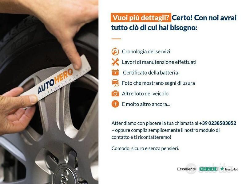 Usata BMW 118 Advantage 150 CV (110 kW) 2019 Grigio Utilitaria