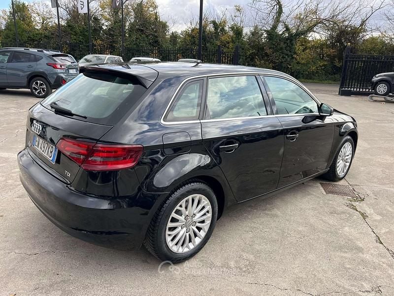 Usata Audi A3 Ambiente 150 CV (110 kW) 2014 Nero Berlina