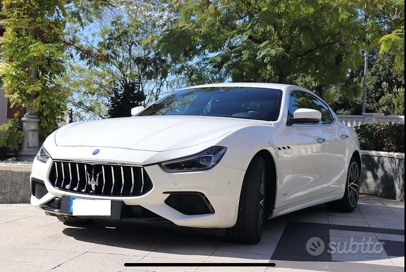 Usata Maserati Ghibli 250 CV (183 kW) 2019 Bianco Berlina