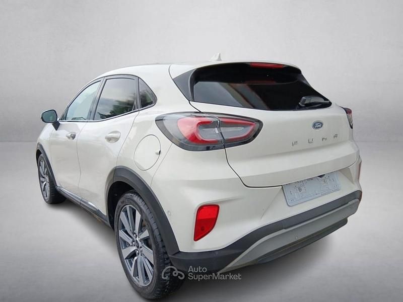 Usata Ford Puma Titanium 125 CV (91 kW) 2020 Bianco Coupé