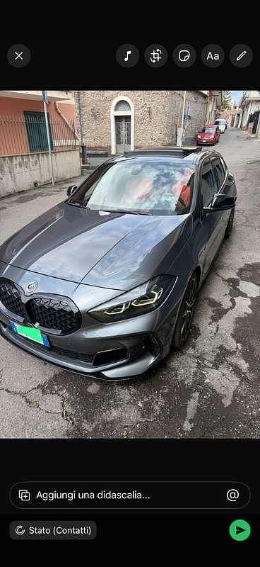 Usata BMW M135 306 CV (225 kW) 2021 Grigio Utilitaria