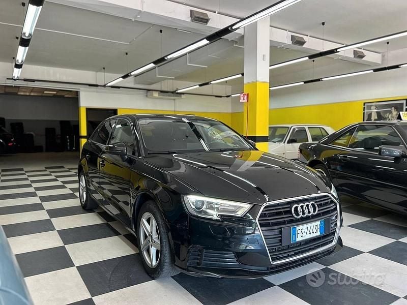 Usata Audi A3 Sport 116 CV (85 kW) 2018 Nero Utilitaria