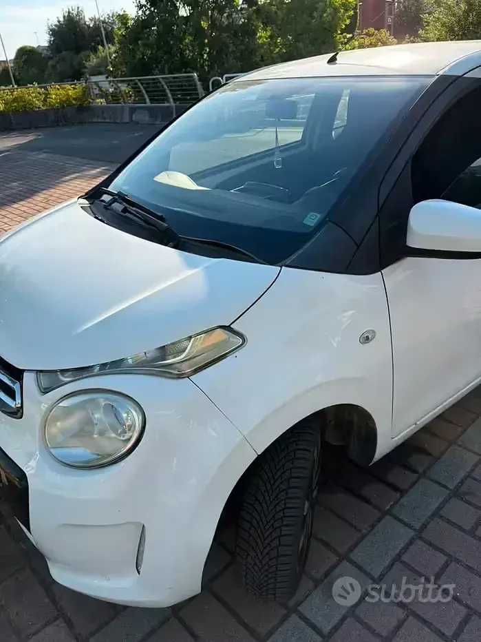 Usata Citroën C1 69 CV (50 kW) 2014 Bianco Utilitaria