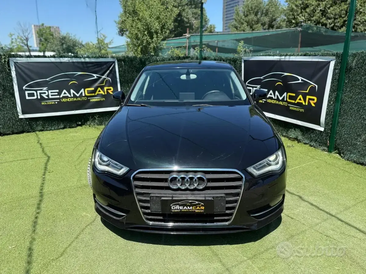 Usata Audi A3 110 CV (80 kW) 2014 Nero Berlina