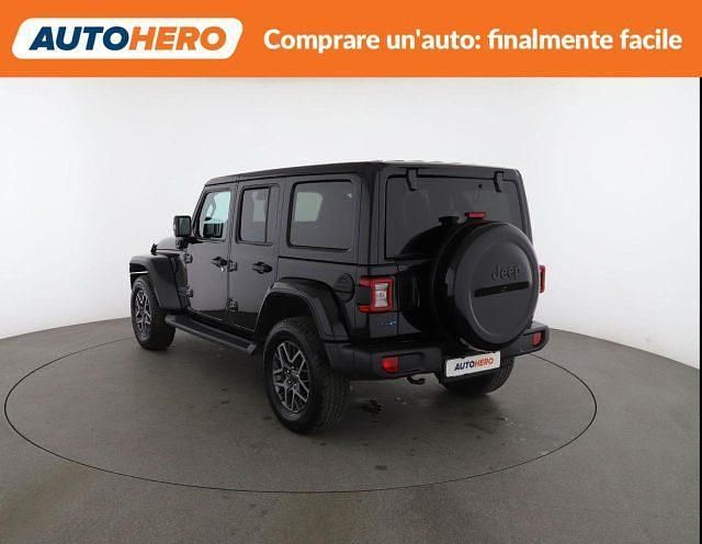 Usata Jeep Wrangler Unlimited 80th Anniversary 271 CV (199 kW) 2021 Nero SUV