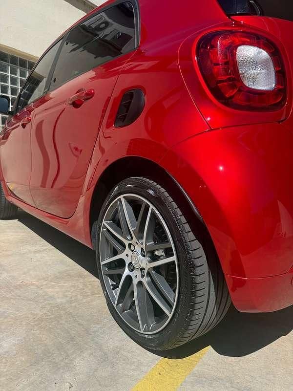 Usata Smart ForFour Brabus Xclusive 109 CV (80 kW) 2019 Rosso Utilitaria
