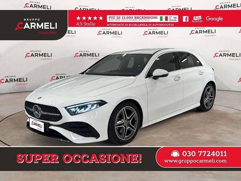 Usata Mercedes A180 Advanced Plus 116 CV (85 kW) 2023 Bianco Berlina