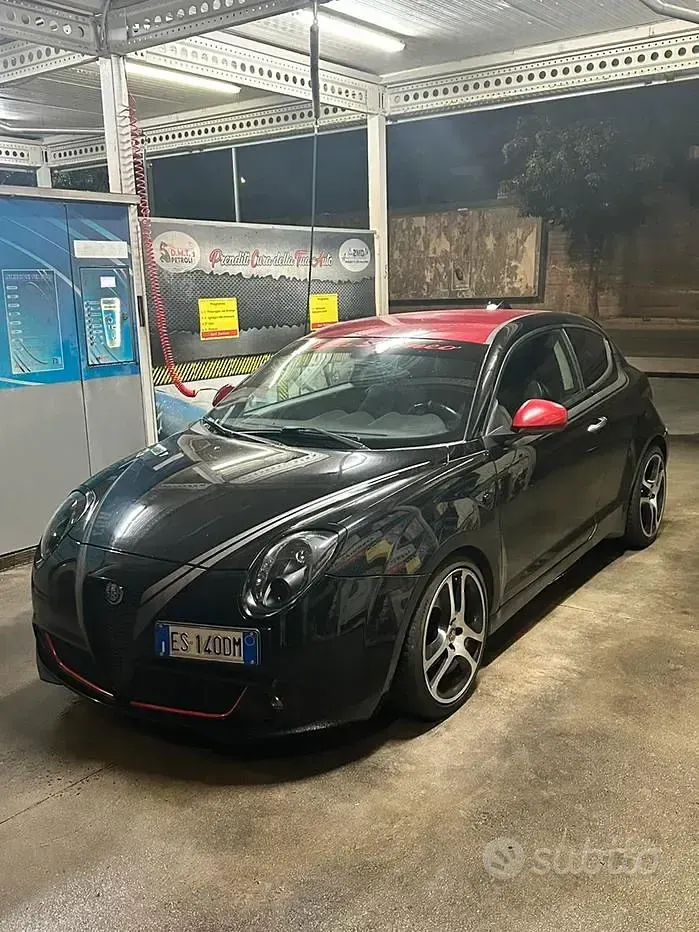 Usata Alfa Romeo MiTo 120 CV (88 kW) 2013 Nero Utilitaria