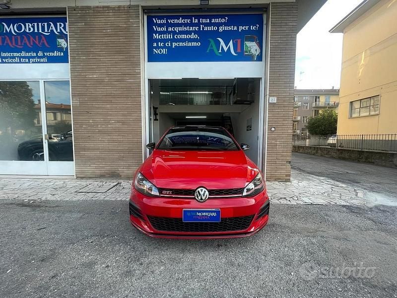 Usata VW Golf GTI 245 CV (180 kW) 2017 Rosso Berlina