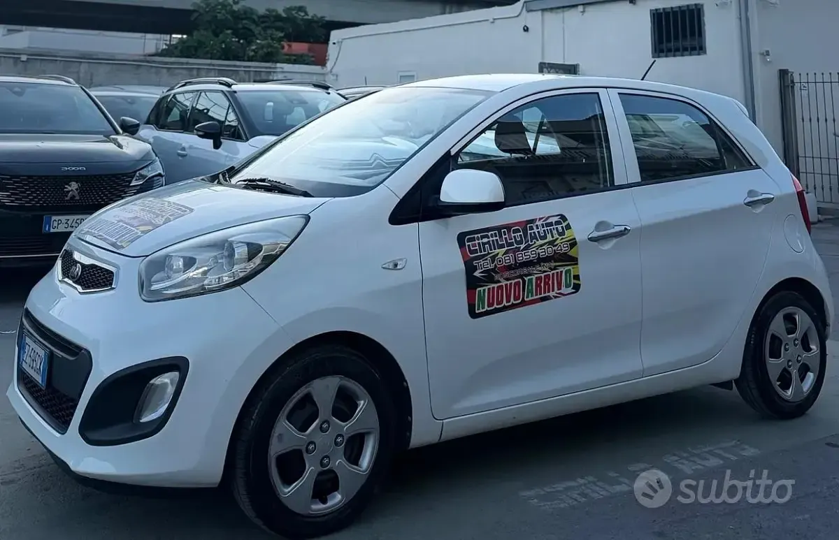 Usata Kia Picanto 69 CV (50 kW) 2015 Bianco Utilitaria