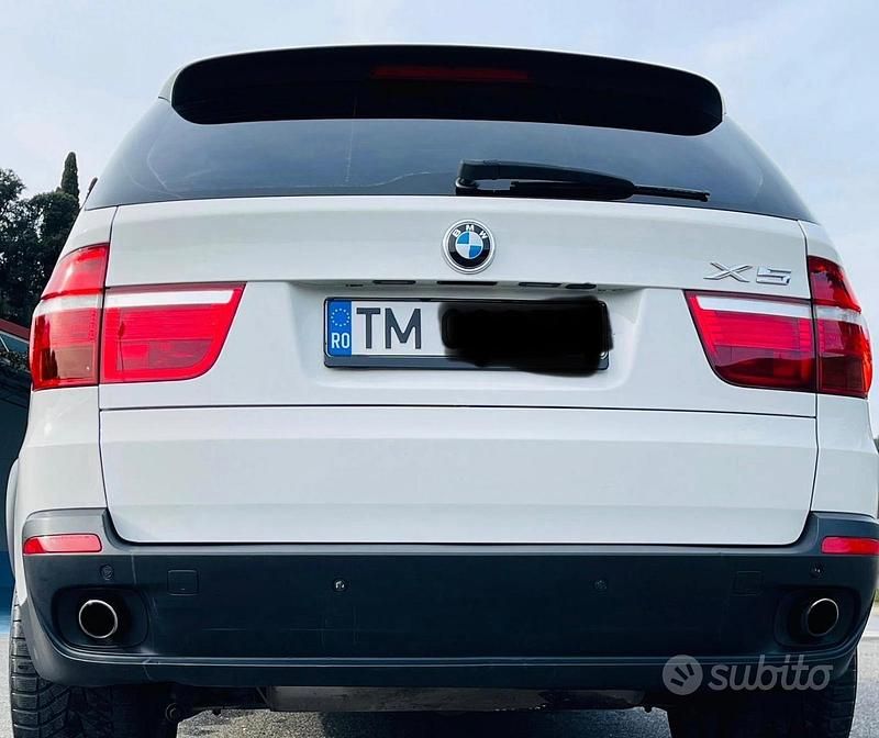 Usata BMW X5 235 CV (172 kW) 2009 Bianco SUV
