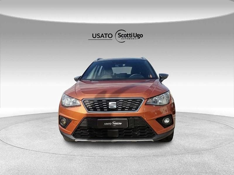Usata Seat Arona XCELLENCE 95 CV (69 kW) 2018 Arancio SUV