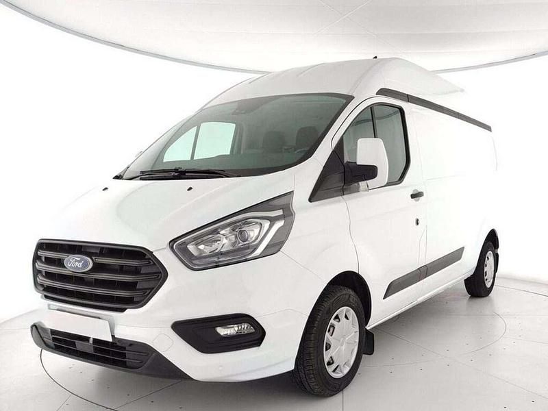 Usata Ford Transit Custom 131 CV (96 kW) 2023 Frozen white [73w]  pastello Furgone