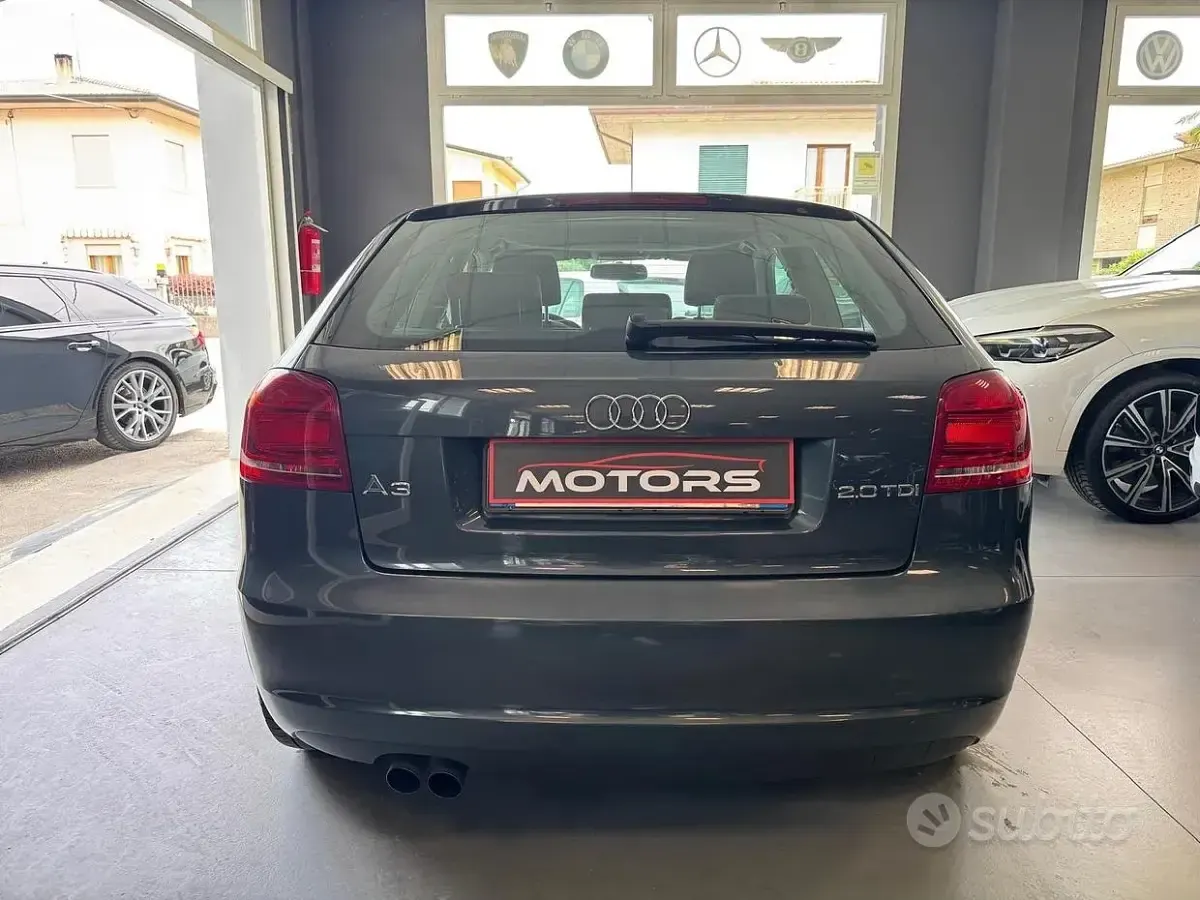 Usata Audi A3 Ambition 140 CV (102 kW) 2010 Grigio Utilitaria